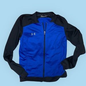Under Armour fitted bomber track jacket